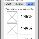 Display loan pre-approvals