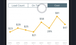 Simple reports for Load Counts, On-Time Percentages and Cost are vital for customers Customer Reports